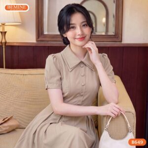 Váy đầm dạo phố B649 giúp nàng tỏa sáng