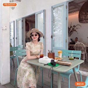 Đầm dáng A B654 phù hợp mọi vóc dáng