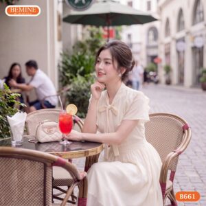 Đầm thiết kế BEMINE B661 hiện đại và nữ tính