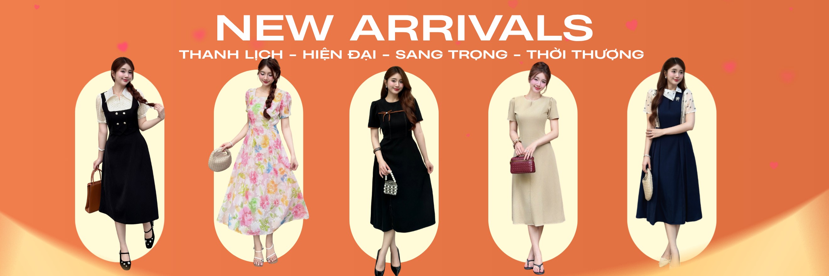 Đầm Yếm Đen Công Sở Phối Sơ Mi Và Váy Hoa Nhí Dáng Dài