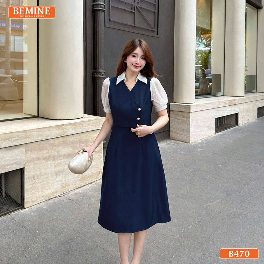 Mẫu thiết kế đầm dáng xòe nhẹ cho những buổi dạo phố và gặp gỡ bạn bè