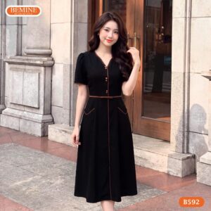 Đầm suông cao cấp B592 tôn dáng hoàn hảo