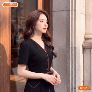Đầm thiết kế BEMINE B592 mang lại vẻ đẹp trẻ trung
