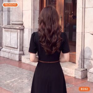 Đầm suông cao cấp B592 che khuyết điểm cực tốt