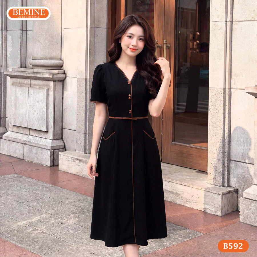 Đầm dạo phố cho người mập bụng: Cách chọn tôn eo và dễ mặc 17 Bảng quy đổi kích thước size đầm thiết kế chuẩn của BEMINE