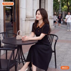 Đầm dáng A B622 thiết kế độc quyền