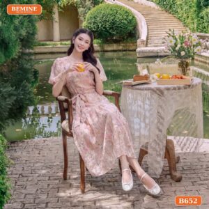 Đầm suông cao cấp B652 phù hợp nhiều dáng người
