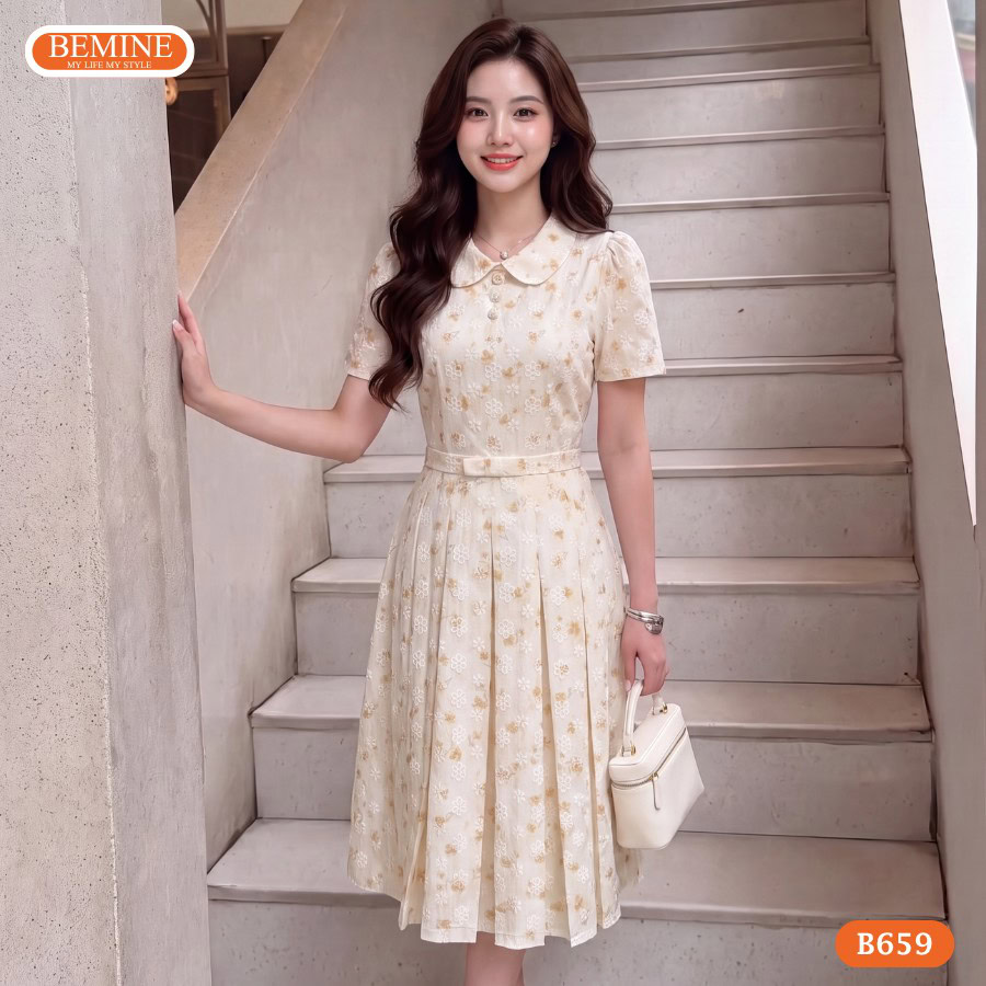 Đầm dạo phố cho người mập bụng: Cách chọn tôn eo và dễ mặc 3 Màu sắc và hoa văn tinh tế tạo hiệu ứng thon gọn bất ngờ
