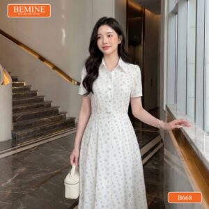 Váy đầm công sở B668 thanh lịch chốn công sở