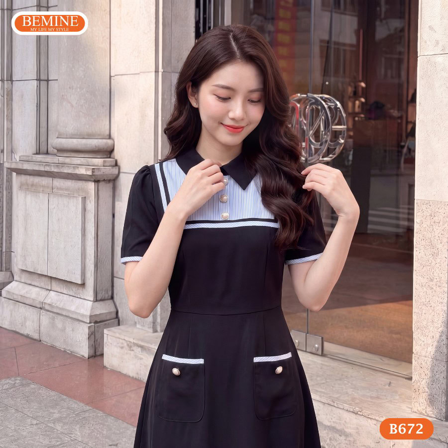 Điểm nổi bật của đầm công sở BEMINE B672 Lợi ích đầm công sở BEMINE B672
