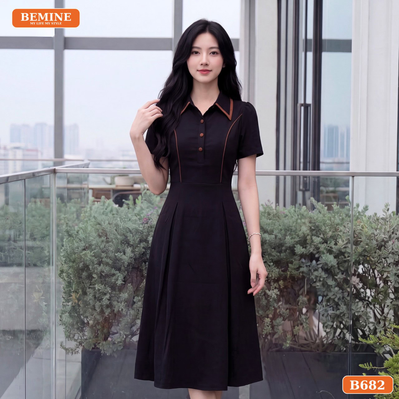 Váy công sở ngắn mặc sao cho chuẩn môi trường? 10 Váy công sở chữ A ngắn thanh lịch dễ mặc