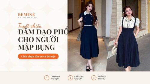 Đầm dạo phố cho người mập bụng: Cách chọn tôn eo và dễ mặc hình ảnh