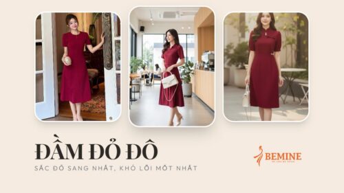 Đầm đỏ đô: Sắc đỏ sang trọng, thời thượng khó lỗi mốt hình ảnh