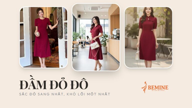 Đầm đỏ đô: Sắc đỏ sang trọng, thời thượng khó lỗi mốt hình ảnh