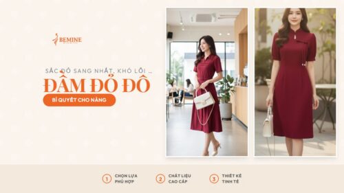 Đầm đỏ đô: Sắc đỏ sang trọng, thời thượng khó lỗi mốt hình ảnh