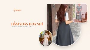 Đầm voan hoa nhí: bồng bềnh đúng chất thơ hình ảnh