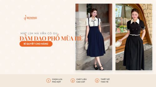 Đầm dạo phố mùa hè: mát lịm mà vẫn có gu hình ảnh