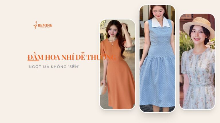 Đầm hoa nhí dễ thương: ngọt mà không ‘sến’ hình ảnh
