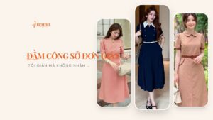 Đầm công sở đơn giản: tối giản mà không nhàm chán hình ảnh