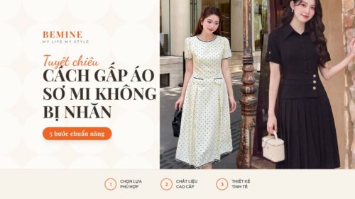 Cách gấp áo sơ mi không bị nhăn: 5 bước chuẩn nàng hình ảnh