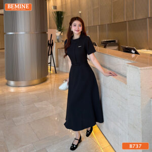 Dáng đầm dài thanh lịch đi làm B737 BEMINE