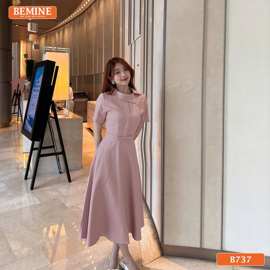 Bảng so sánh các chất liệu may trang phục dự tiệc hồng pastel
