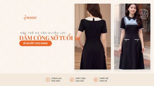 Đầm công sở tuổi 30: mặc trẻ mà vẫn quyền lực hình ảnh