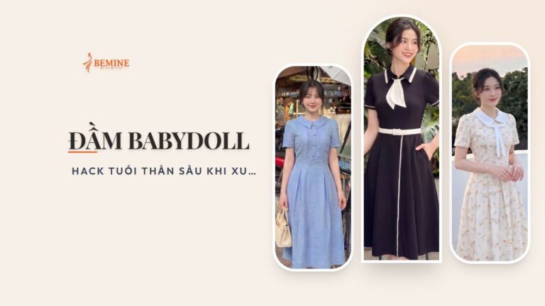 Đầm babydoll: hack tuổi thần sầu khi xuống phố hình ảnh