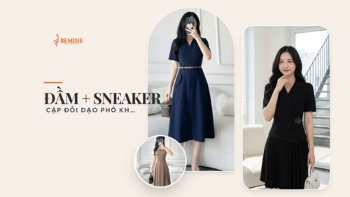 Đầm + sneaker: cặp đôi dạo phố không bao giờ sai hình ảnh