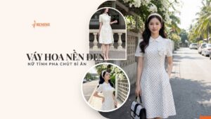 Váy hoa nền đen: nữ tính pha chút bí ẩn với 7 bí quyết mặc đẹp hình ảnh