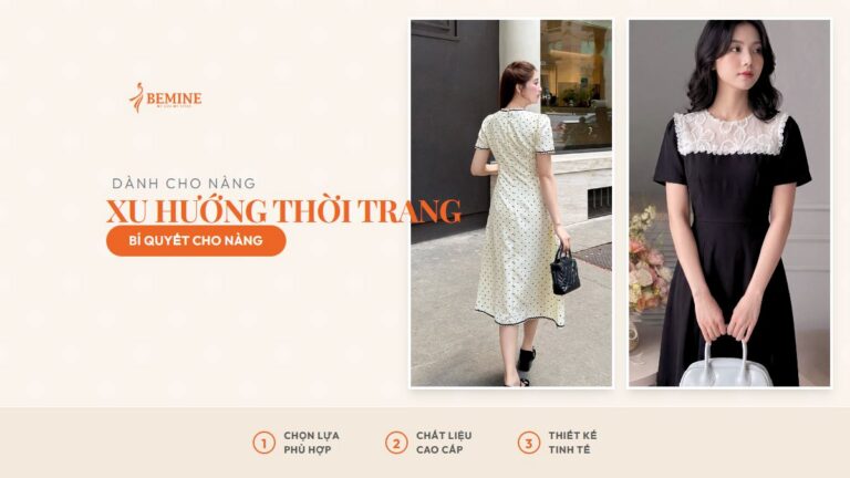 Đầm dạo phố mùa mưa: gọn nhẹ, nhanh khô, vẫn xinh hình ảnh