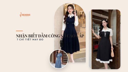 Nhận biết đầm công sở cao cấp: 7 chi tiết may đo hình ảnh