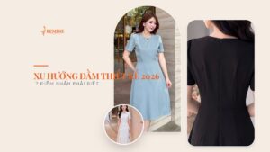 Xu hướng đầm thiết kế 2026: 7 điểm nhấn phải biết hình ảnh