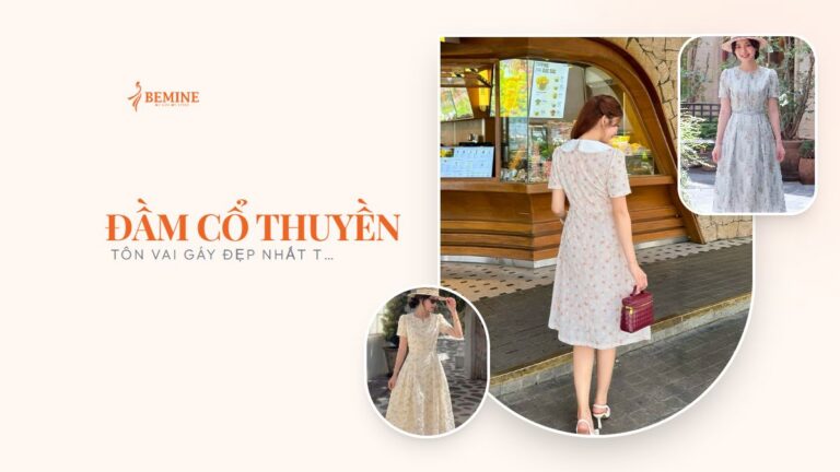Đầm Cổ Thuyền: Tôn Vai Gáy Thanh Lịch Tinh Tế Cho Nàng hình ảnh
