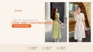Công thức đầm thanh lịch: 5 nguyên tắc của stylist hình ảnh