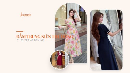 Đầm trung niên thu đông: ấm áp và quý phái hình ảnh