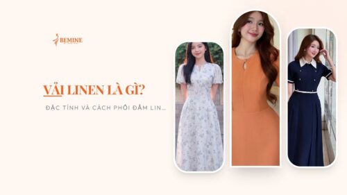 Vải linen là gì? Đặc tính và cách phối đầm linen cho nàng hình ảnh