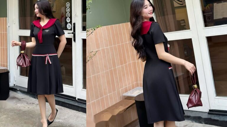 Đỏ tươi, đỏ đô, đỏ cam: tông màu đầm tôn da cho chị hình ảnh
