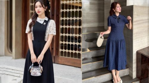 Váy hoa du xuân: rực rỡ đón Tết đúng vibe hình ảnh