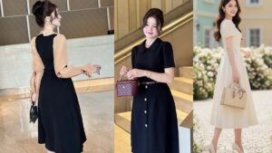 Mặc Đầm Chữ A Mang Giày Gì Để Tôn Dáng Và Hợp Hoàn Cảnh? hình ảnh