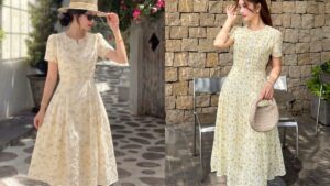 Mặc Đầm Gì Đi Đám Cưới Tháng 9 Tiết Trời Thu Vừa Sang? hình ảnh