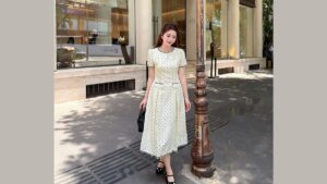 Thời trang công sở cho bà bầu thanh lịch và thoải mái hình ảnh