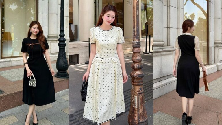 Chân váy xếp ly dài mùa thu phối với áo gì sang đẹp? 6 mẹo diện đồ thanh lịch hình ảnh