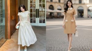 Chọn Đầm Dự Tiệc Cao Cấp Che Bụng Cho Phụ Nữ 35 Tuổi hình ảnh