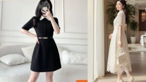 Mẫu Đầm Dự Tiệc Sang Trọng Cho U50 Quý Phái Mức Giá 1.5 Triệu hình ảnh