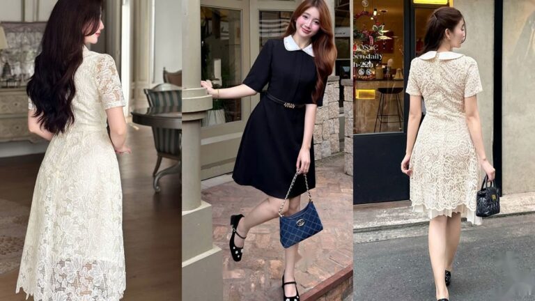Bí quyết chọn đầm dự tiệc đơn giản sang trọng tôn dáng quý cô hình ảnh