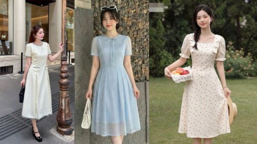 Người Thấp Béo Trung Niên Mặc Đầm Dáng Dài Sao Cho Gọn Gàng? hình ảnh