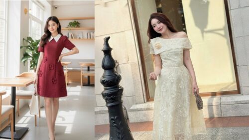 Chọn Đầm Dự Tiệc Cho Người Vai To Bắp Tay To Tuổi 35 hình ảnh