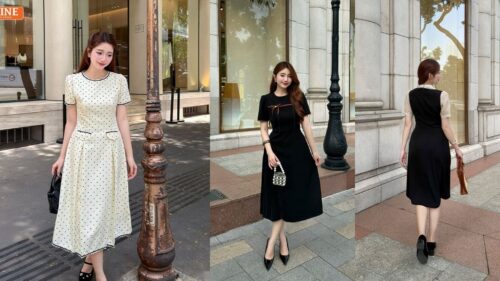 Chân váy xếp ly dài mùa thu phối với áo gì sang đẹp? 6 mẹo diện đồ thanh lịch hình ảnh