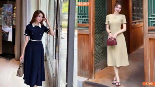 Đầm Ren Công Sở Sang Trọng Không Lo Lộ Nội Y Thanh Lịch hình ảnh